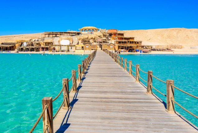Orange Bay Insel Hurghada-Schnorchel Ausflug
