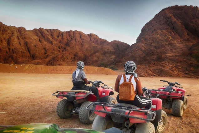Quad ATV Fahren Safari Tour ab Sahl Hasheesh & Makadi Bay